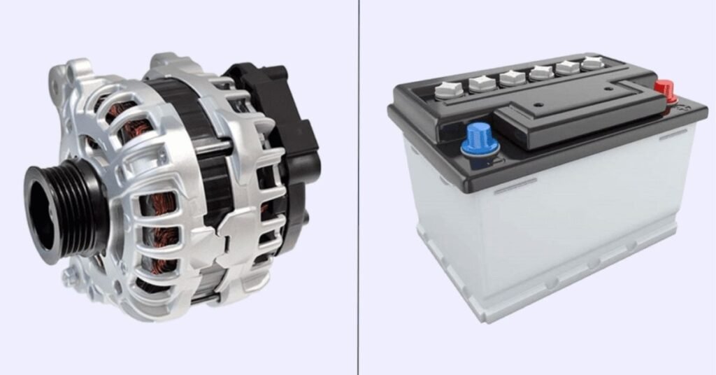 Alternator vs Battery